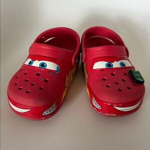 Crocs Kids Red Cars us 11C